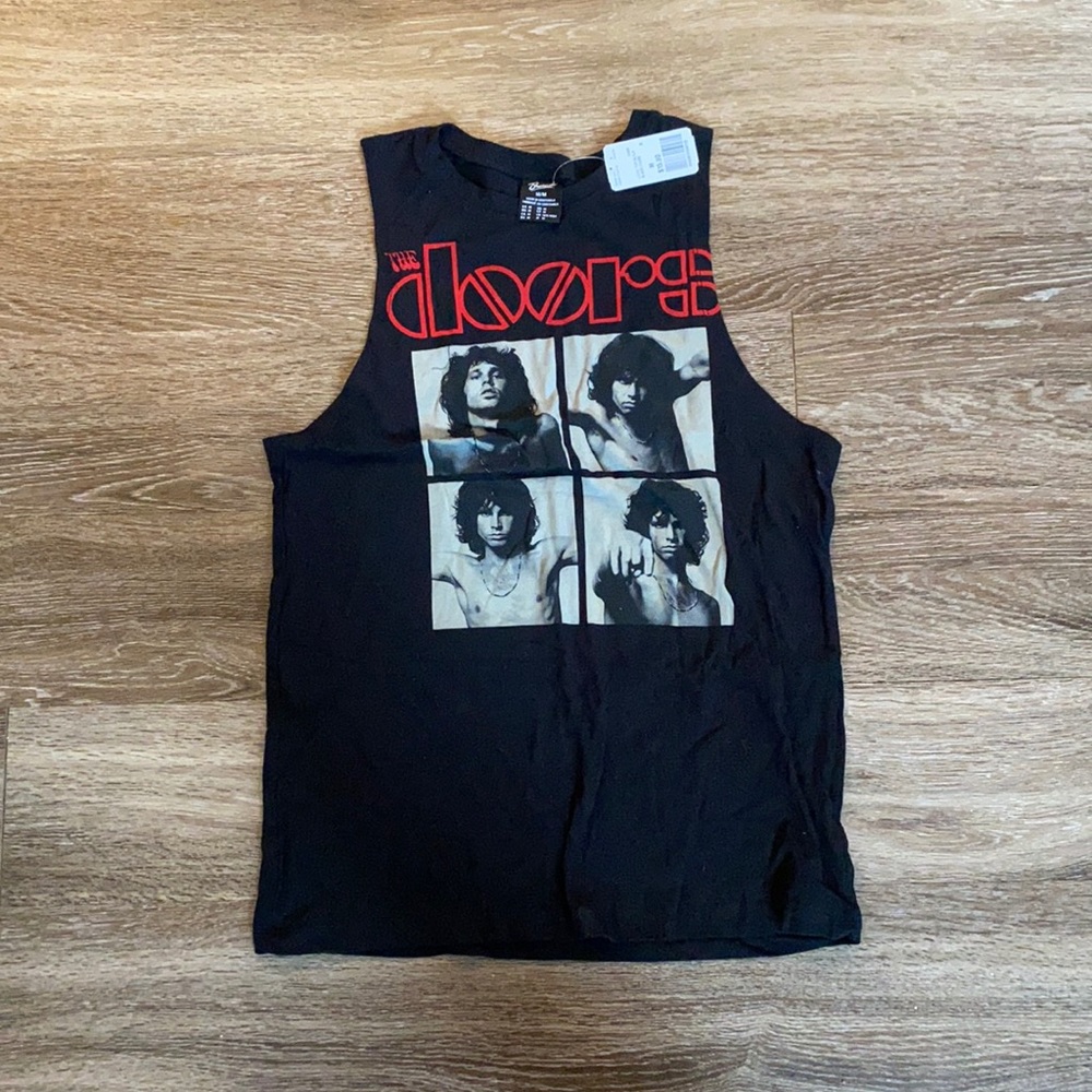 Forever 21 The Doors graphic muscle tee size M
